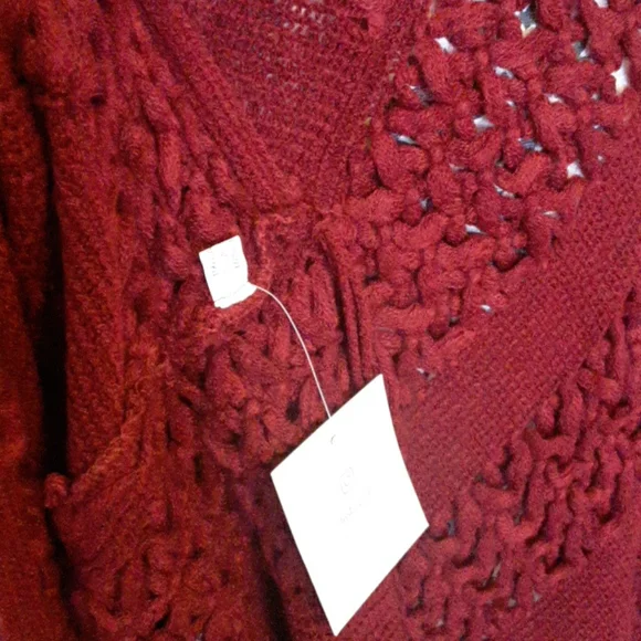 Riahfashion Bohemian Sequin Glitter Poncho - Picture 12 of 14